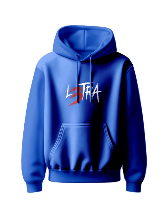 L3tra Blue Hoodie